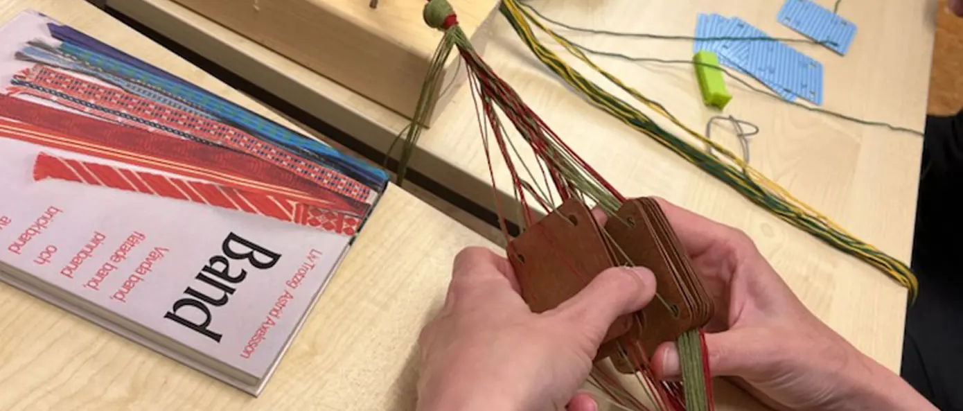 Brickbandsvävning  6 -10 juli